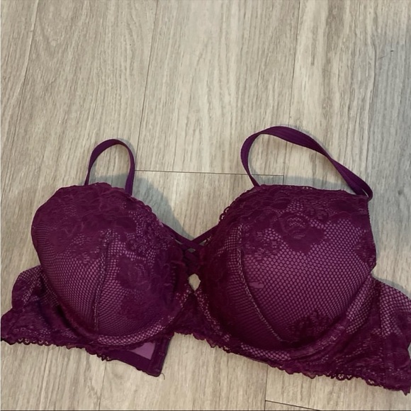 Torrid Elegant Lace Underwire Bra in Deep Purple - Picture 1 of 4